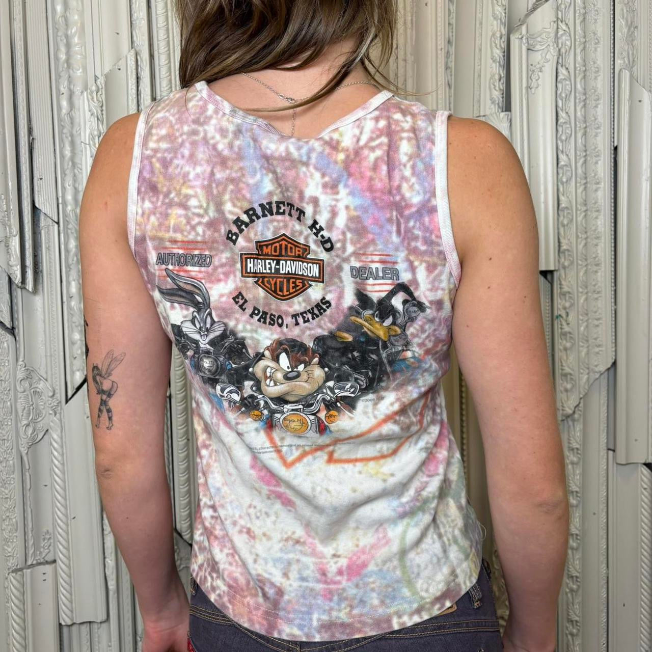Harley Davidson & Looney Tunes El Paso, TX tank top