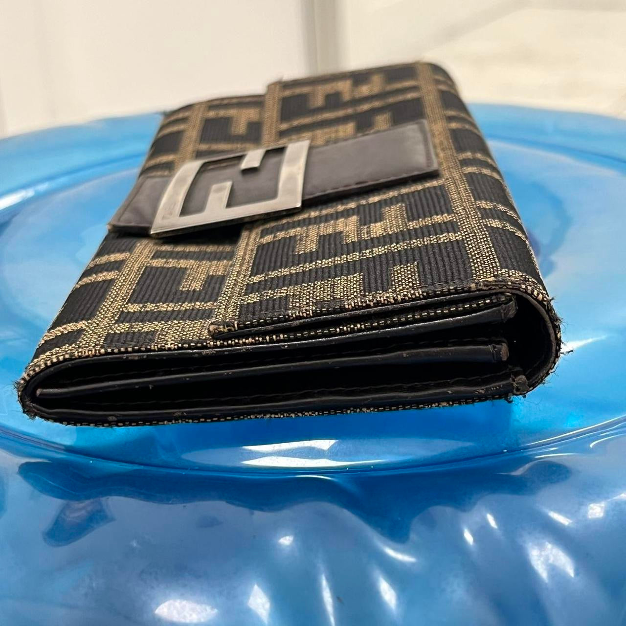 Fendi zucca print wallet