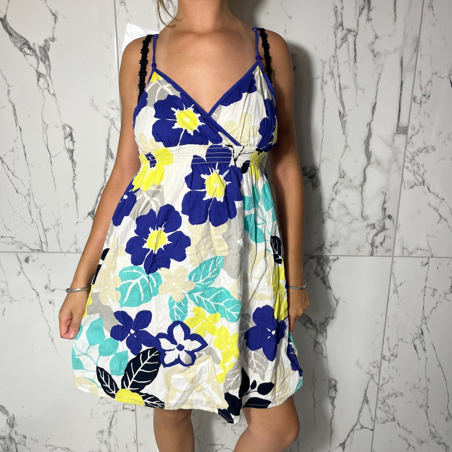 Aéropostale y2k floral print mini dress