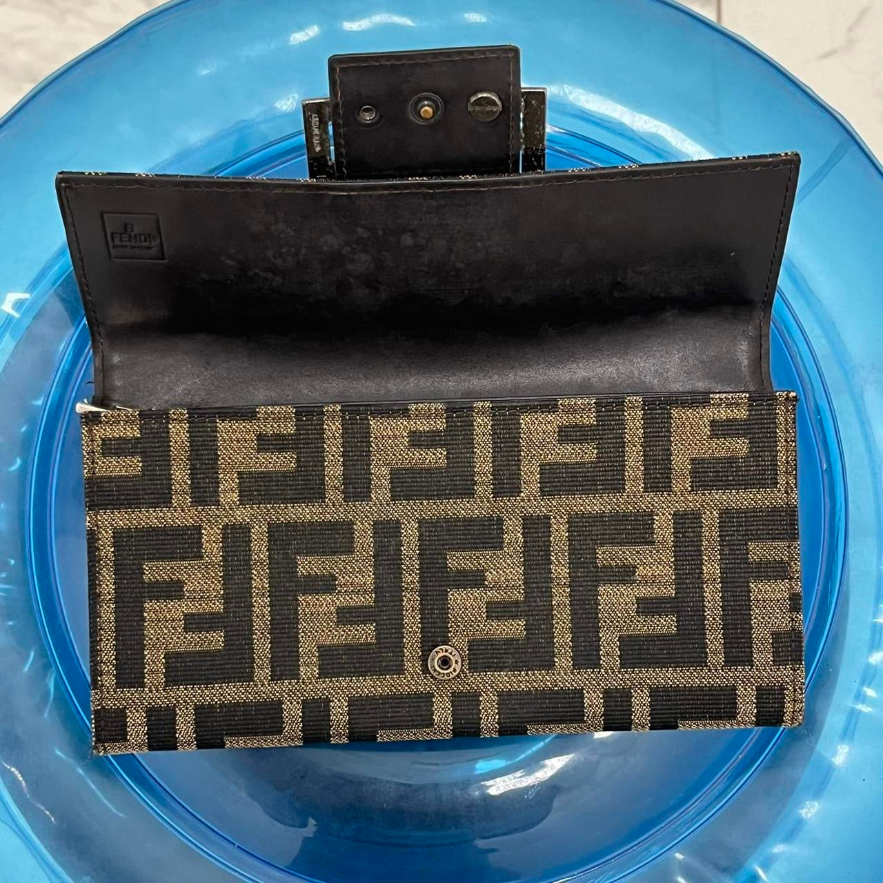 Fendi zucca print wallet